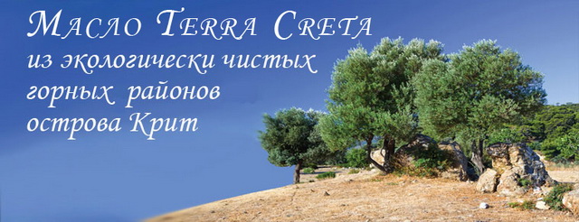 Оливковое масло Terra Creta — ценнейший продукт из глубины веков